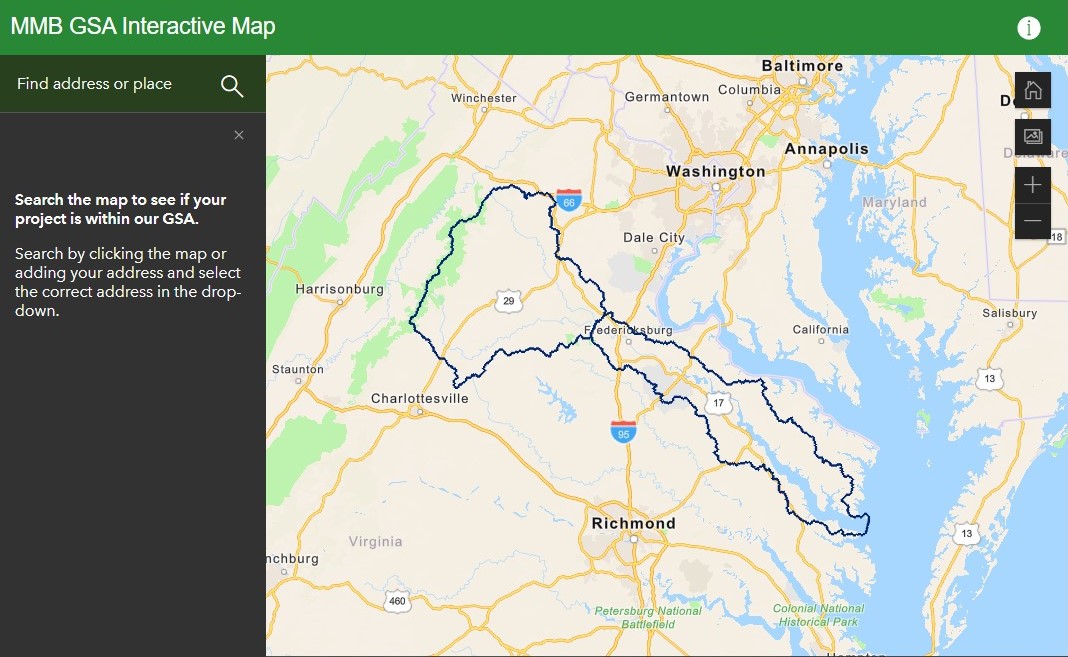 GSA map