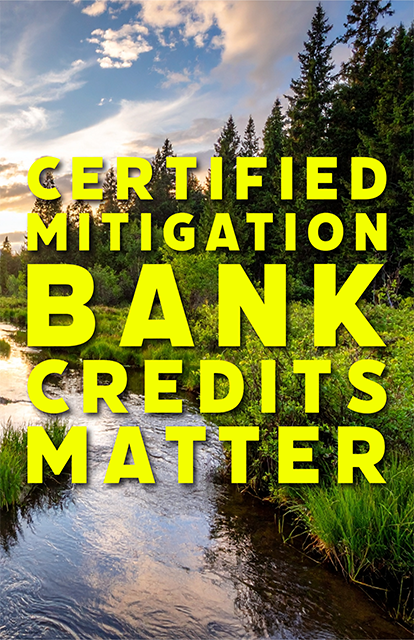 certified mitigation bank credits matter